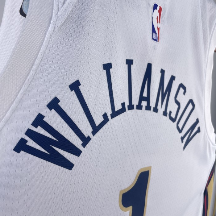 NBA New Orleans Pelicans Jersey 2023 Zion Williamson #1 Basketball Jersey