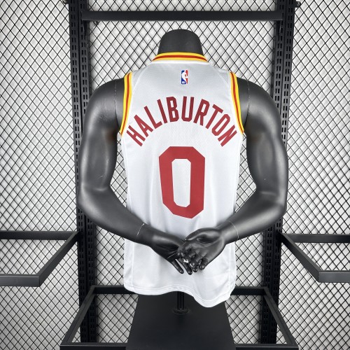NBA Indiana Pacers Jersey 2020 Tyrese Haliburton #0 Basketball Jersey