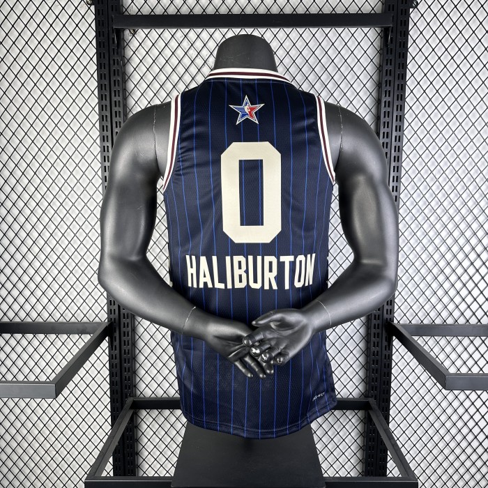 NBA ALL STAR Jersey 2024 Tyrese Haliburton #0 Basketball Jersey