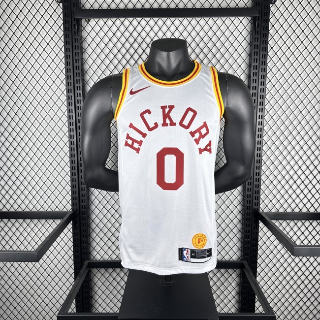 NBA Indiana Pacers Jersey 2020 Tyrese Haliburton #0 Basketball Jersey