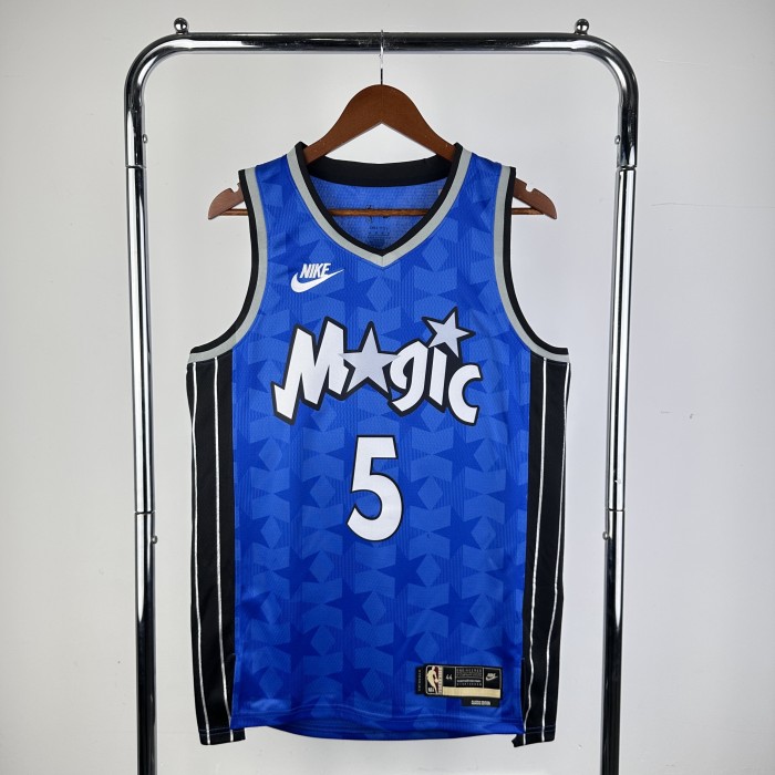 NBA Orlando Magic Jersey 2024 Paolo Banchero #5 Basketball Jersey