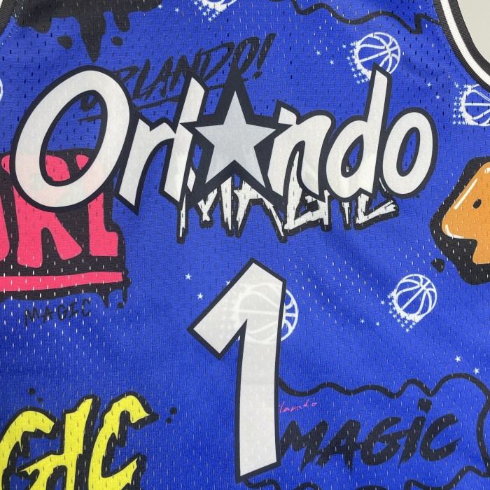 NBA Orlando Magic Jersey 1994 Anfernee Hardaway #1 Basketball Jersey
