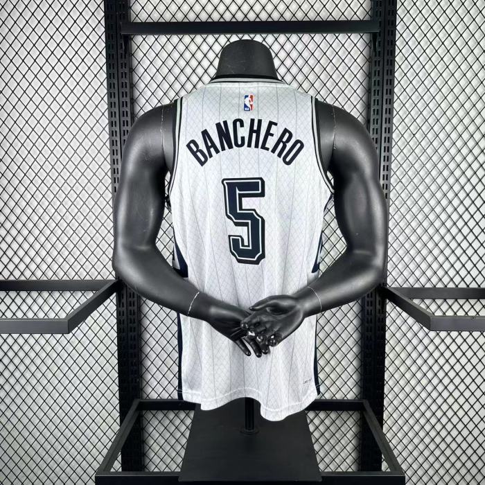 NBA Orlando Magic Jersey 2025 Paolo Banchero #5 Basketball Jersey