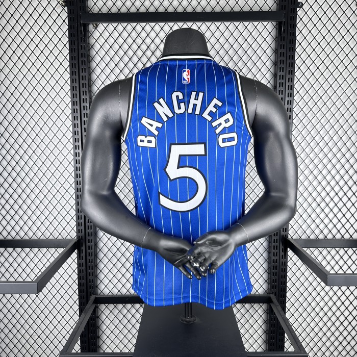 NBA Orlando Magic Jersey 2019 Paolo Banchero #5 Basketball Jersey