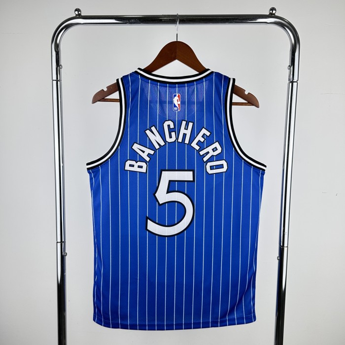 NBA Orlando Magic Jersey 2019 Paolo Banchero #5 Basketball Jersey