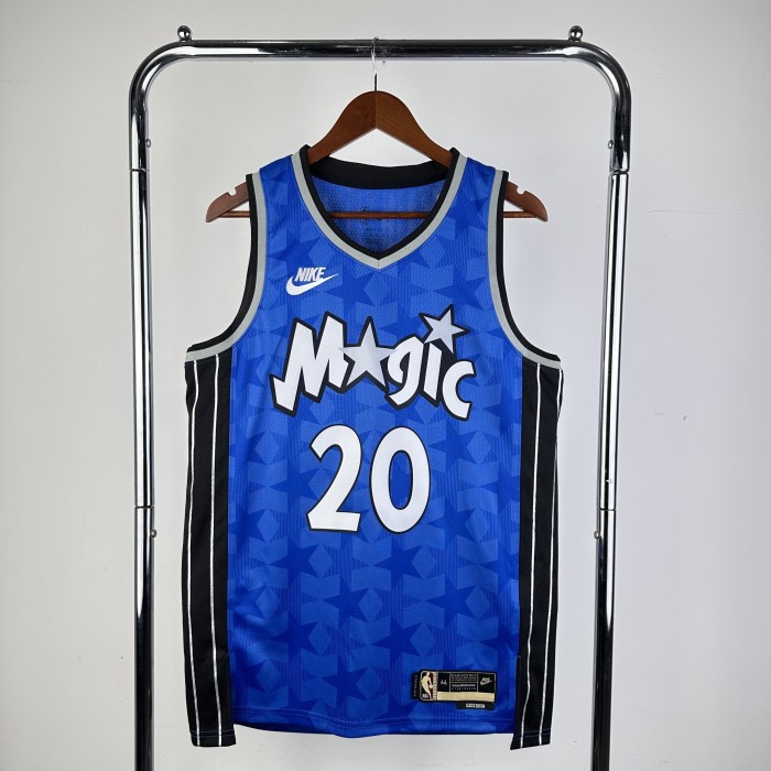 NBA Orlando Magic Jersey 2024 Markelle Fultz #20 Basketball Jersey