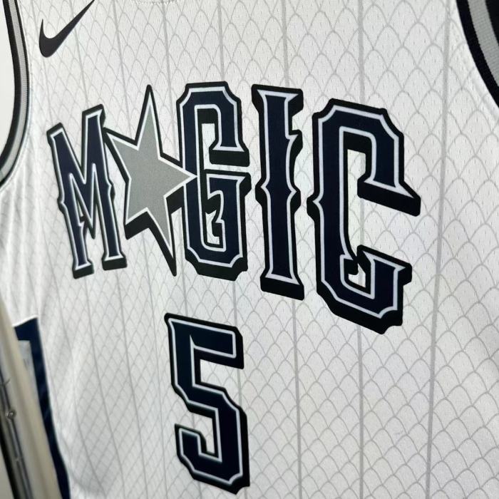 NBA Orlando Magic Jersey 2025 Paolo Banchero #5 Basketball Jersey