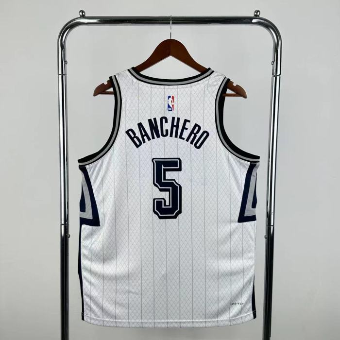 NBA Orlando Magic Jersey 2025 Paolo Banchero #5 Basketball Jersey