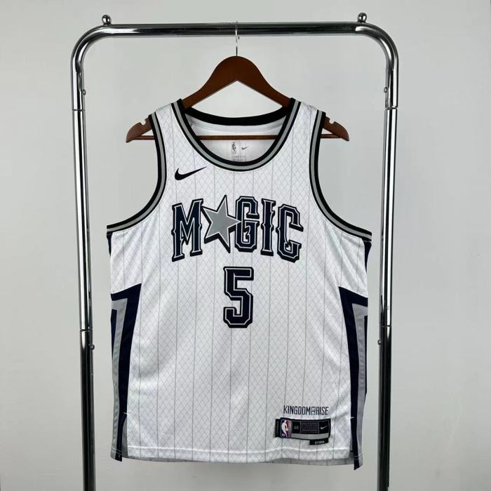 NBA Orlando Magic Jersey 2025 Paolo Banchero #5 Basketball Jersey