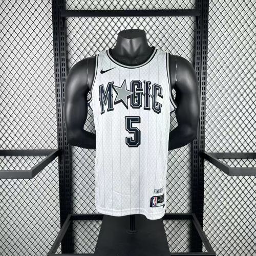 NBA Orlando Magic Jersey 2025 Paolo Banchero #5 Basketball Jersey