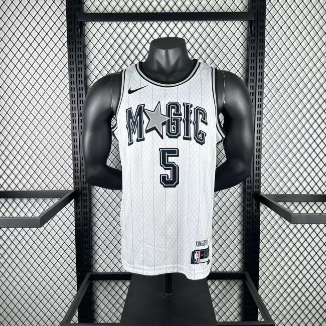 NBA Orlando Magic Jersey 2025 Paolo Banchero #5 Basketball Jersey