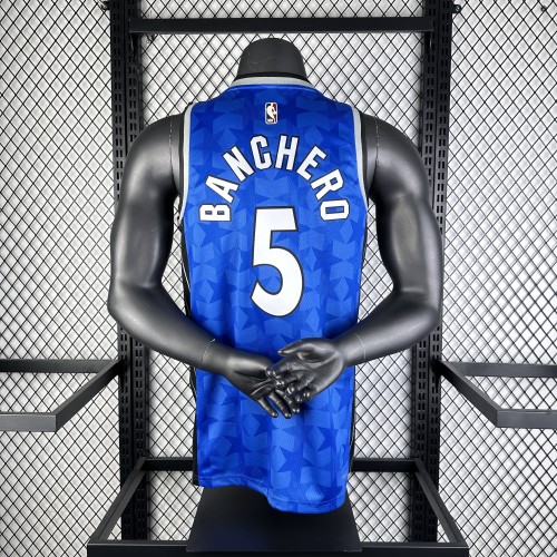 NBA Orlando Magic Jersey 2024 Paolo Banchero #5 Basketball Jersey