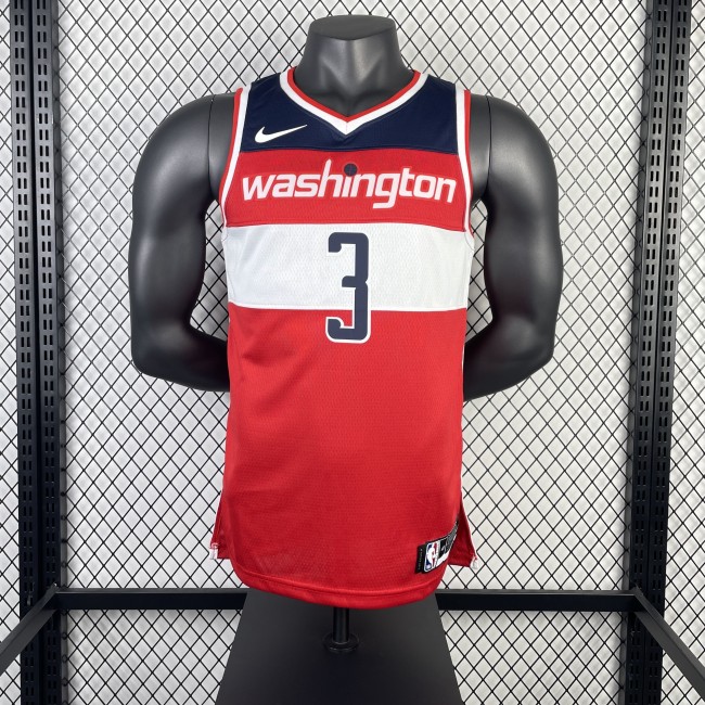 NBA Washington Wizards Jersey 2023 Bradley Beal #3 Basketball Jersey