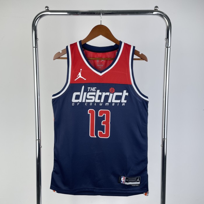 NBA Washington Wizards Jersey 2023 Jordan Poole #13 Basketball Jersey