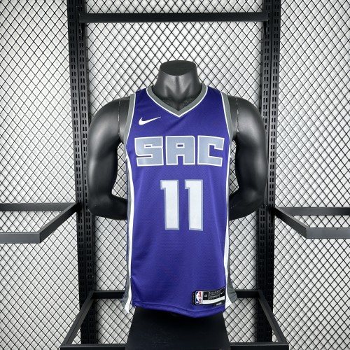 NBA Sacramento Kings Jersey 2023 Sabonis #11 Basketball Jersey