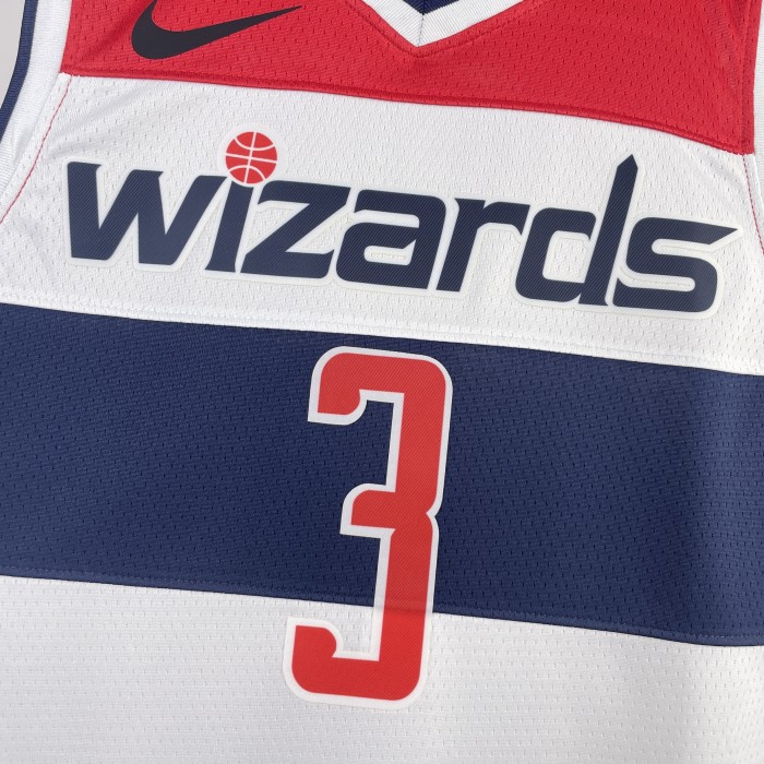 NBA Washington Wizards Jersey 2023 Bradley Beal #3 Basketball Jersey