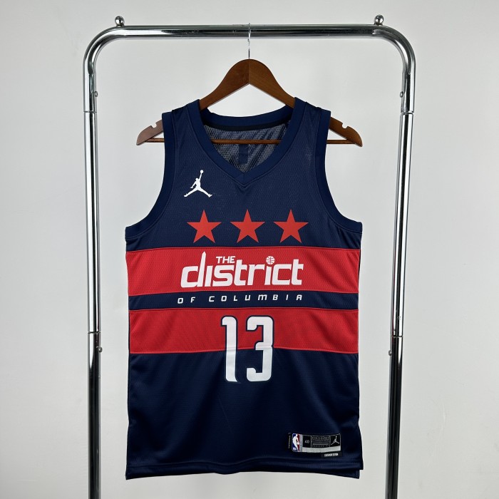 NBA Washington Wizards Jersey 2025 Jordan Poole #13 Basketball Jersey