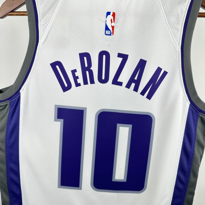 NBA Sacramento Kings Jersey 2023 DeMar DeRozan #10 Basketball Jersey