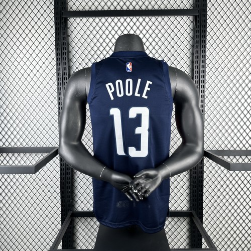 NBA Washington Wizards Jersey 2025 Jordan Poole #13 Basketball Jersey