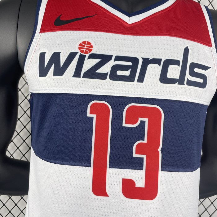 NBA Washington Wizards Jersey 2023 Jordan Poole #13 Basketball Jersey