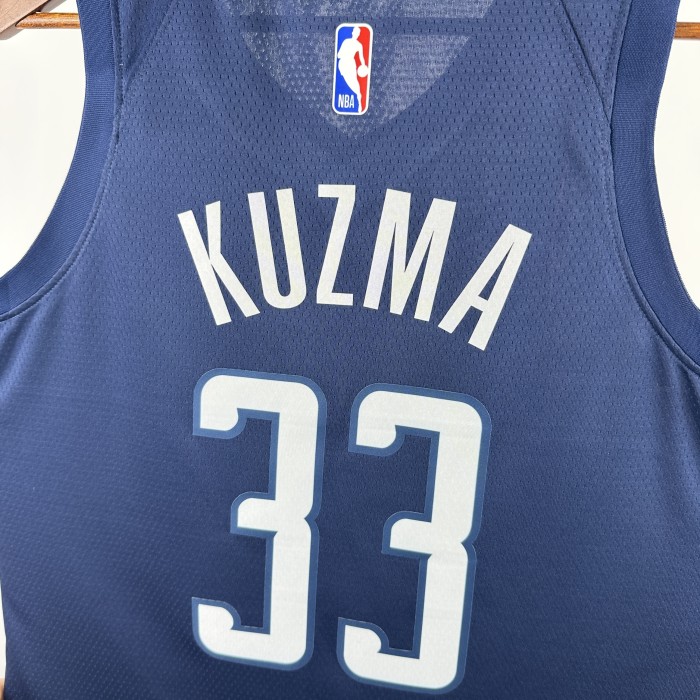 NBA Washington Wizards Jersey 2025 Kyle Kuzma #33 Basketball Jersey