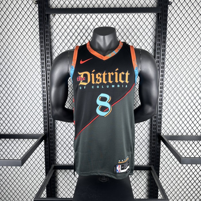 NBA Washington Wizards Jersey 2024 Deni Avdija #8 Basketball Jersey
