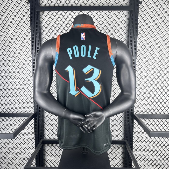 NBA Washington Wizards Jersey 2024 Jordan Poole #13 Basketball Jersey