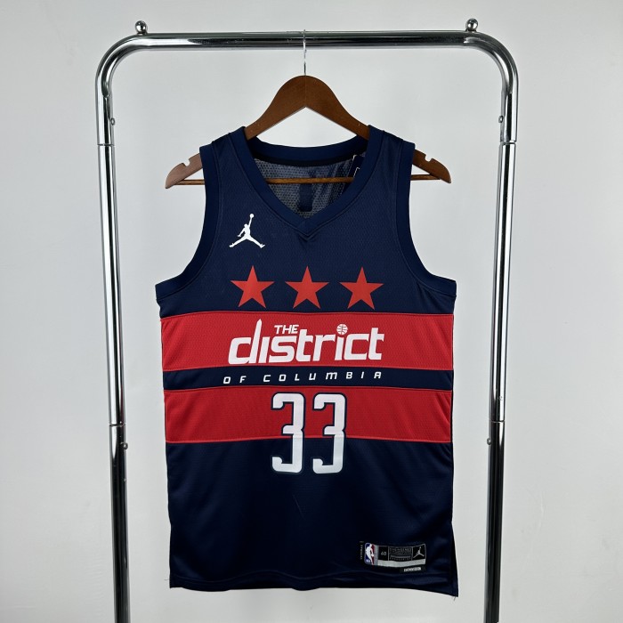 NBA Washington Wizards Jersey 2025 Kyle Kuzma #33 Basketball Jersey
