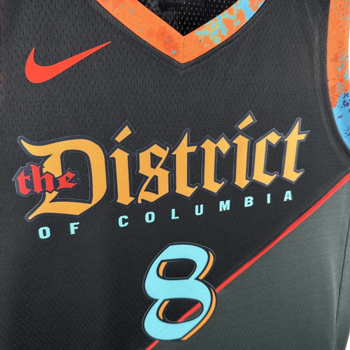NBA Washington Wizards Jersey 2024 Deni Avdija #8 Basketball Jersey