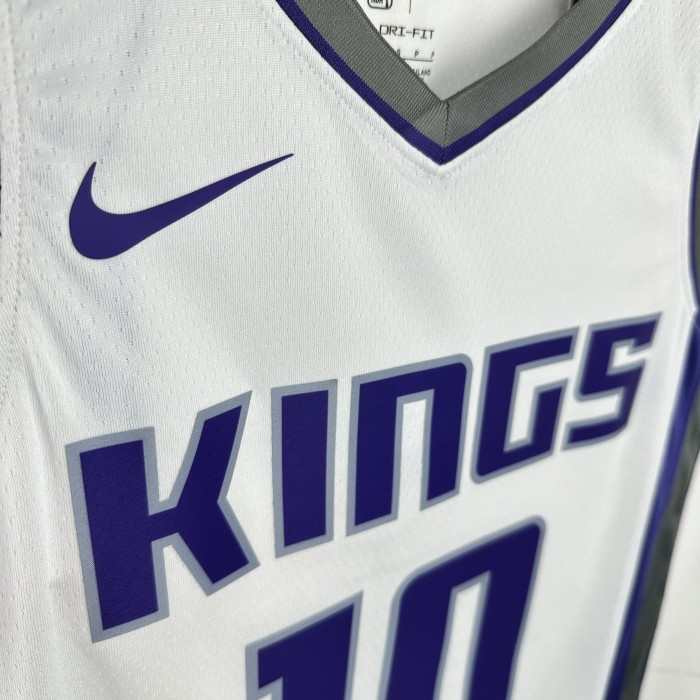 NBA Sacramento Kings Jersey 2023 DeMar DeRozan #10 Basketball Jersey