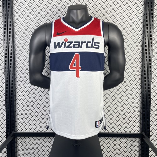 NBA Washington Wizards Jersey 2023 Russell Westbrook #4 Basketball Jersey