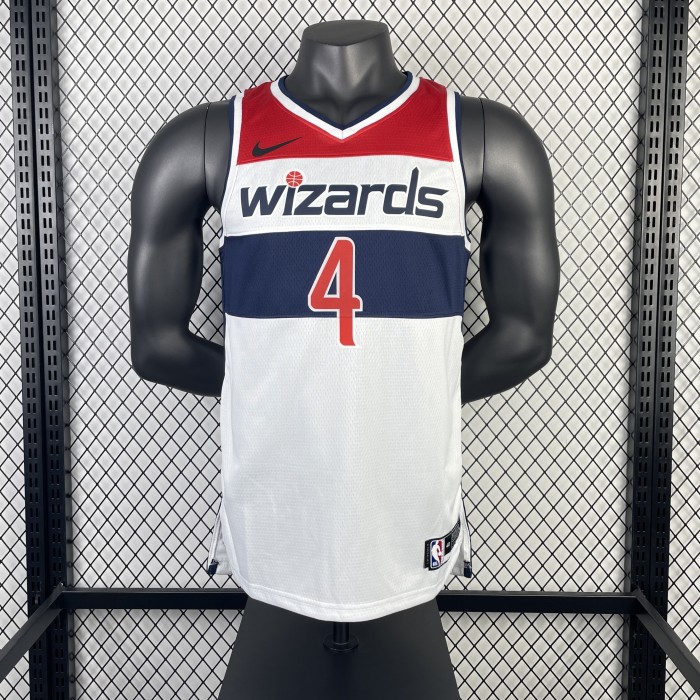 NBA Washington Wizards Jersey 2023 Russell Westbrook #4 Basketball Jersey