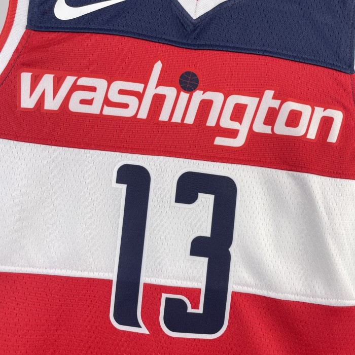 NBA Washington Wizards Jersey 2023 Jordan Poole #13 Basketball Jersey