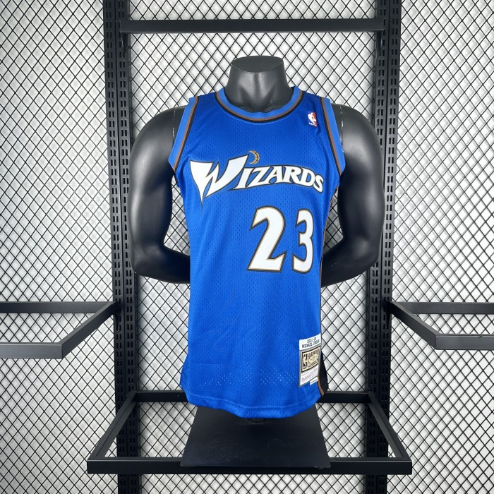 NBA Washington Wizards Jersey 2001-02 Michael Jordan #23 Basketball Jersey