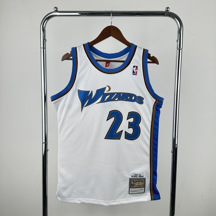 NBA Washington Wizards Jersey 2001-02 Michael Jordan #23 Basketball Jersey