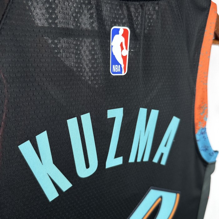 NBA Washington Wizards Jersey 2024 Kyle Kuzma #33 Basketball Jersey