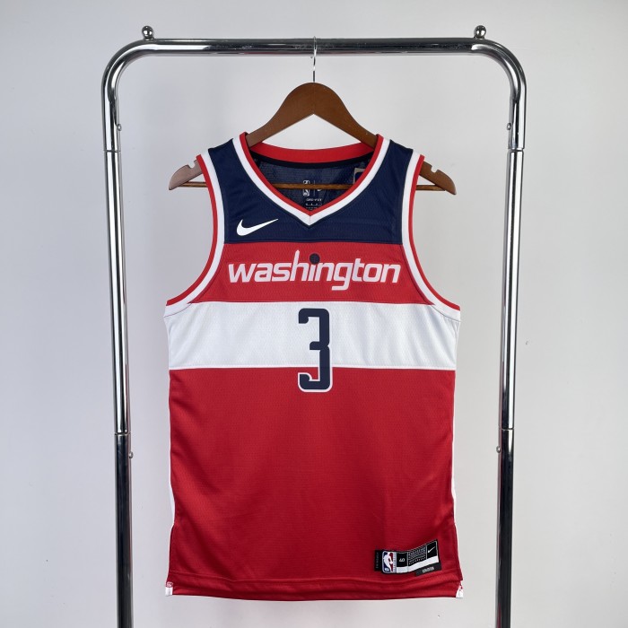 NBA Washington Wizards Jersey 2023 Bradley Beal #3 Basketball Jersey