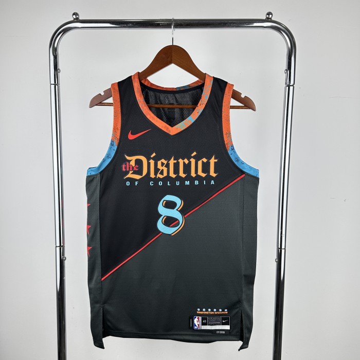 NBA Washington Wizards Jersey 2024 Deni Avdija #8 Basketball Jersey