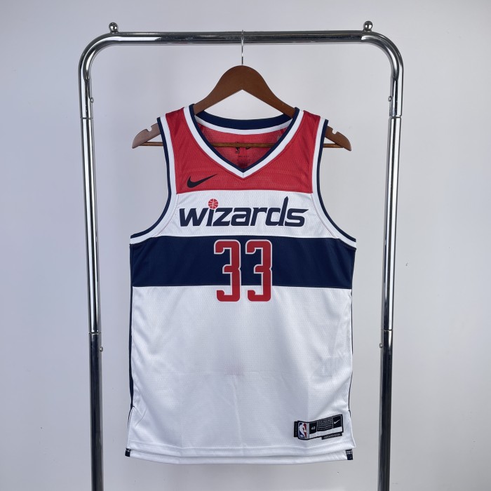 NBA Washington Wizards Jersey 2023 Kyle Kuzma #33 Basketball Jersey