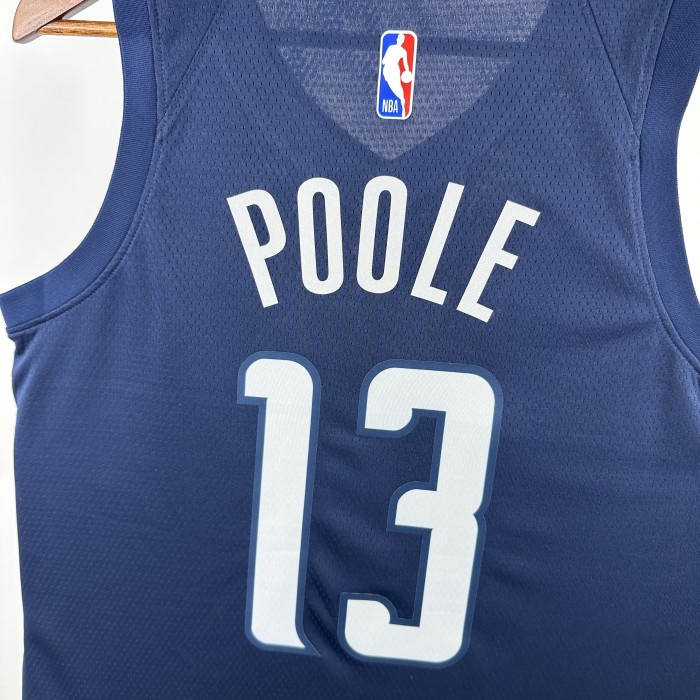 NBA Washington Wizards Jersey 2025 Jordan Poole #13 Basketball Jersey