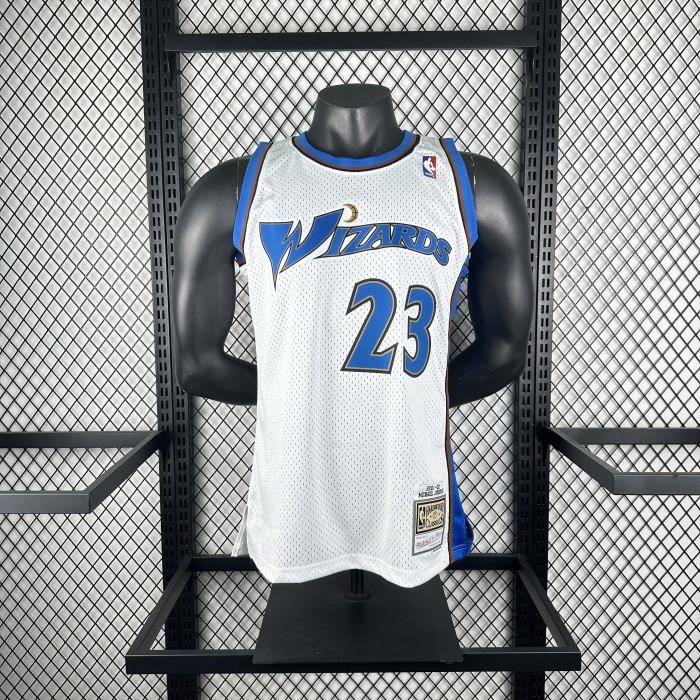 NBA Washington Wizards Jersey 2001-02 Michael Jordan #23 Basketball Jersey