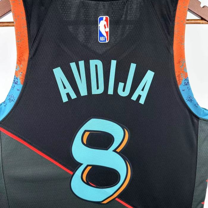 NBA Washington Wizards Jersey 2024 Deni Avdija #8 Basketball Jersey