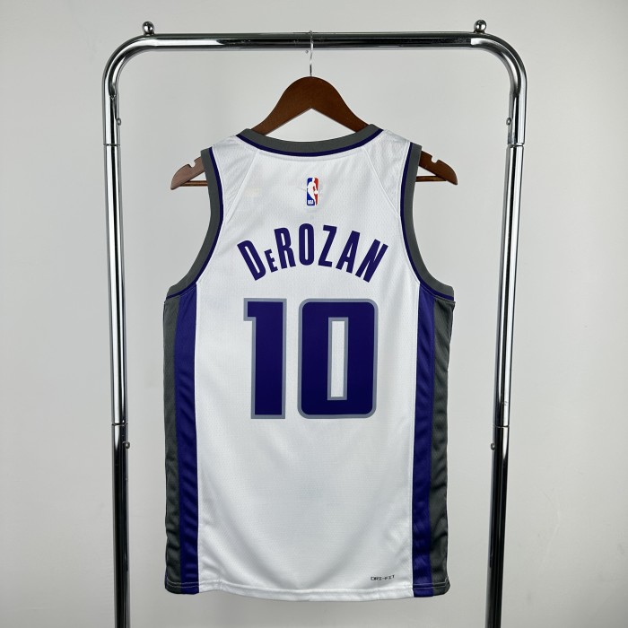 NBA Sacramento Kings Jersey 2023 DeMar DeRozan #10 Basketball Jersey