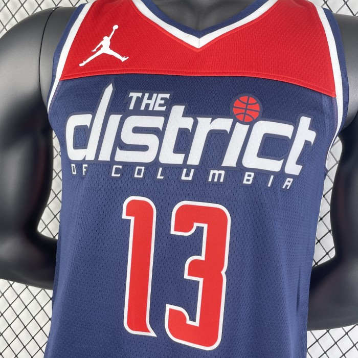 NBA Washington Wizards Jersey 2023 Jordan Poole #13 Basketball Jersey