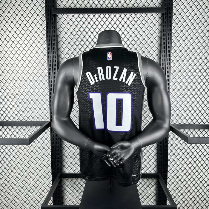 NBA Sacramento Kings Jersey 2024 DeMar DeRozan #10 Basketball Jersey