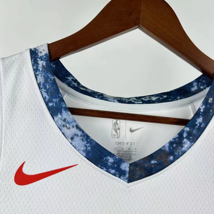 NBA Washington Wizards Jersey 2025 Jordan Poole #13 Basketball Jersey