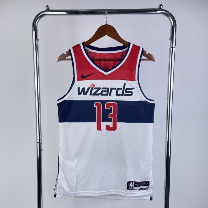 NBA Washington Wizards Jersey 2023 Jordan Poole #13 Basketball Jersey