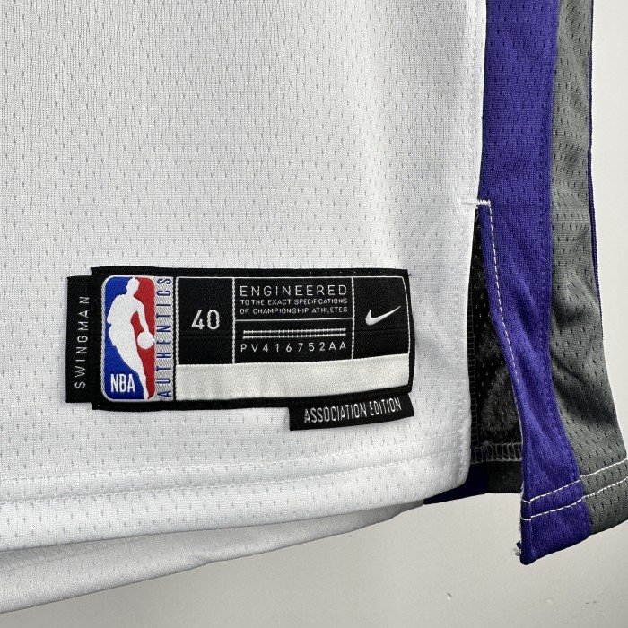 NBA Sacramento Kings Jersey 2023 De'Aaron Fox #5 Basketball Jersey