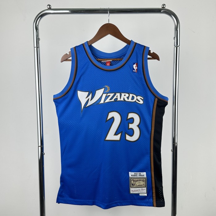 NBA Washington Wizards Jersey 2001-02 Michael Jordan #23 Basketball Jersey