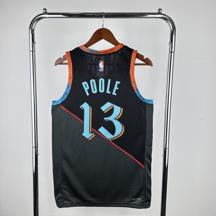 NBA Washington Wizards Jersey 2024 Jordan Poole #13 Basketball Jersey